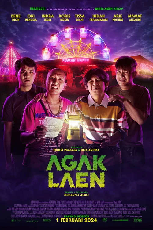 Official theatrical poster for Agak Laen (2024)