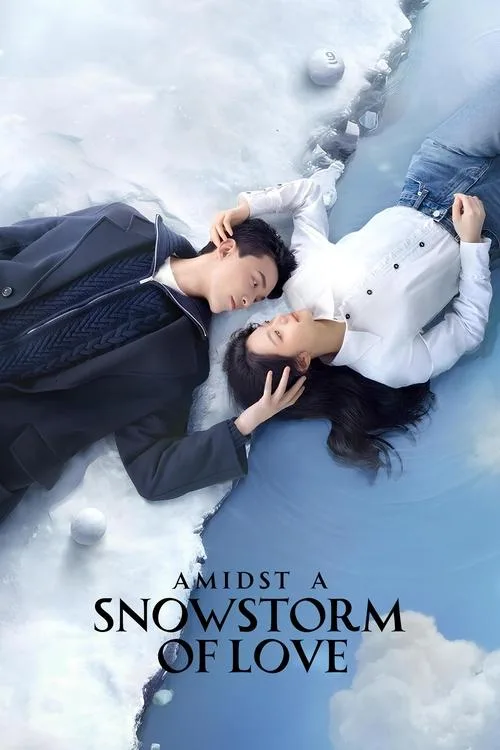 Official theatrical poster for Amidst a Snowstorm of Love (2024)