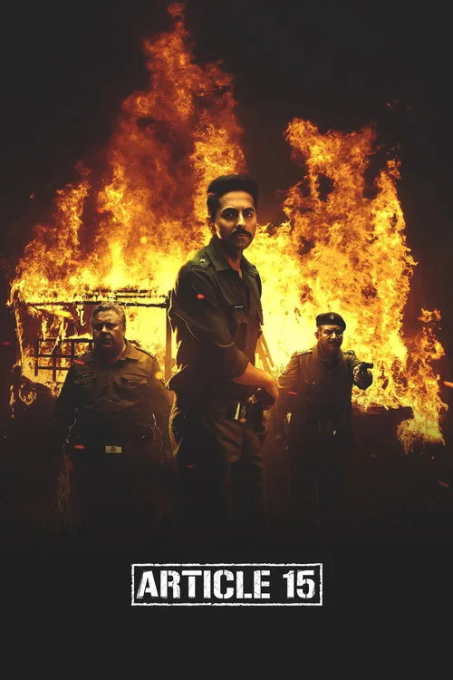 Official theatrical poster for Article 15 (2019)