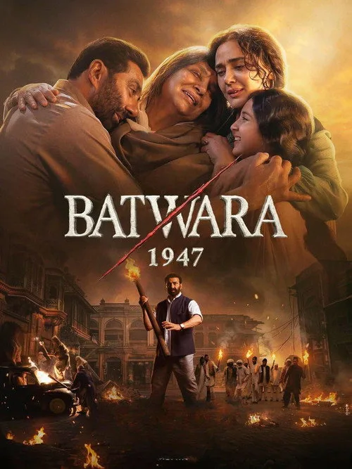 Official theatrical poster for Batwara 1947 (2026)