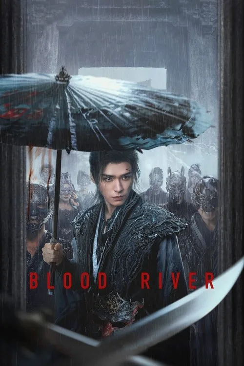Official theatrical poster for Blood River (2025)