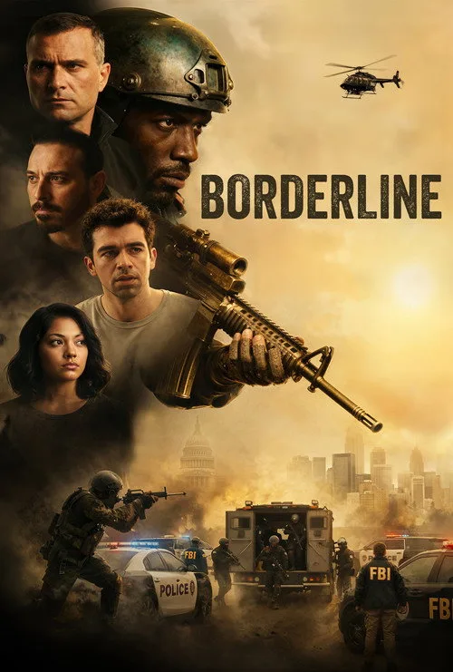 Official theatrical poster for Borderline (2026)