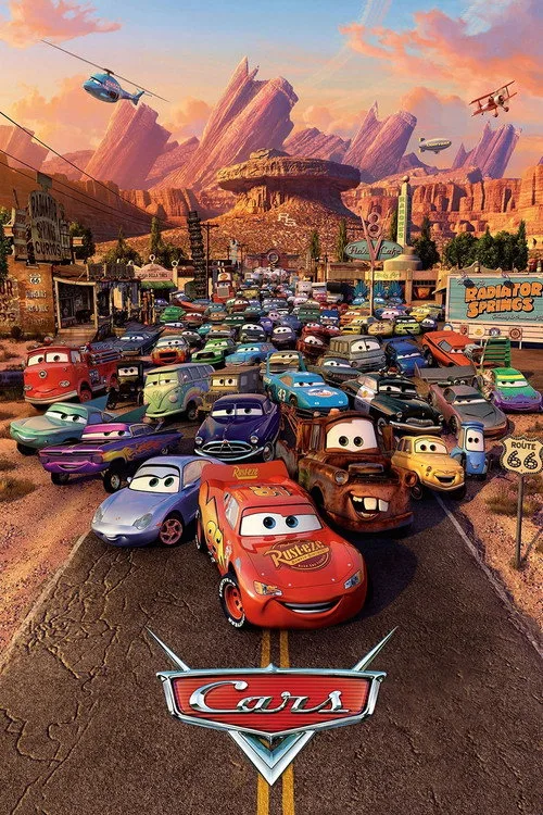 Official theatrical poster for Cars (2006)