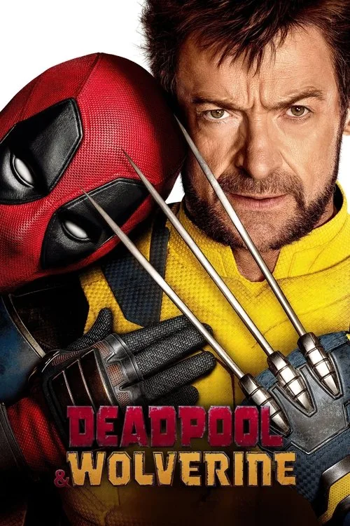 Official theatrical poster for Deadpool & Wolverine (2024)
