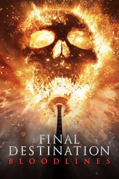 Official theatrical poster for Final Destination Bloodlines (2025)