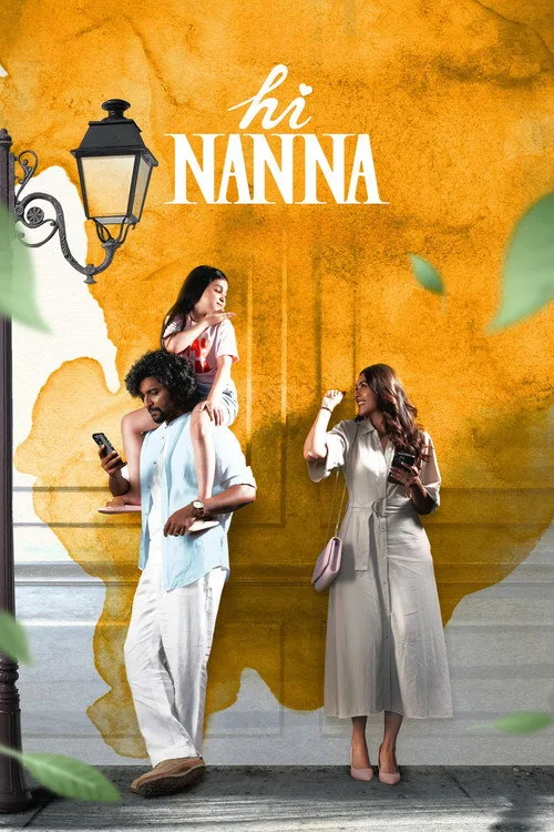 Official theatrical poster for Hi Nanna (2023)