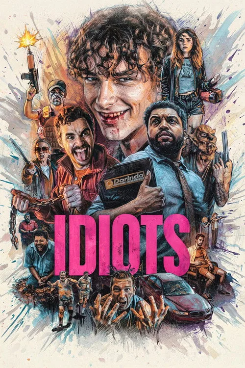 Official theatrical poster for Idiots (2026)
