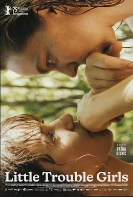 Official theatrical poster for Little Trouble Girls (2025)