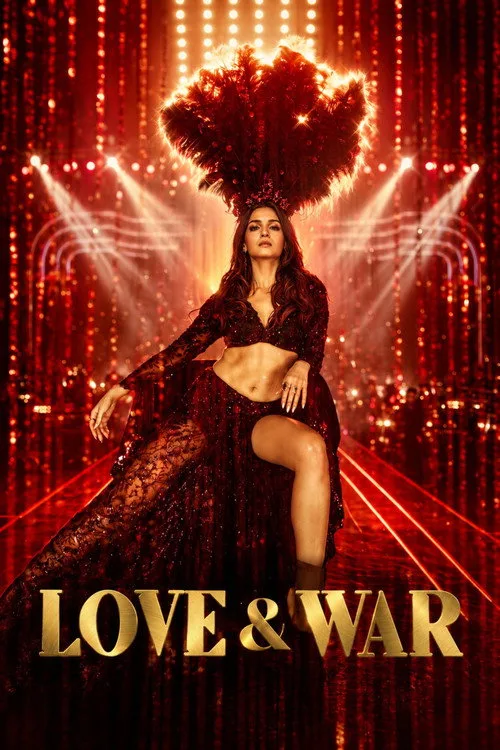 Official theatrical poster for Love & War (2027)