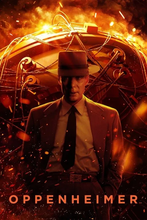 Official theatrical poster for Oppenheimer (2023)