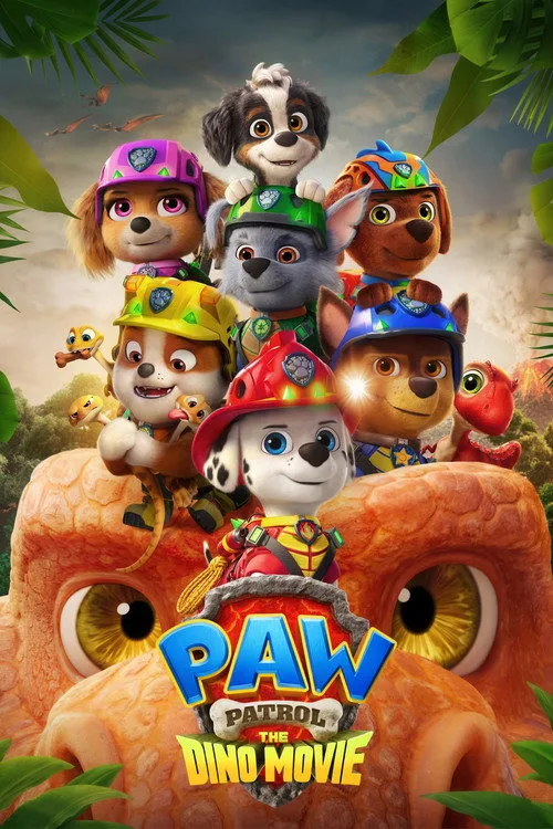 Official theatrical poster for PAW Patrol: The Dino Movie (2026)