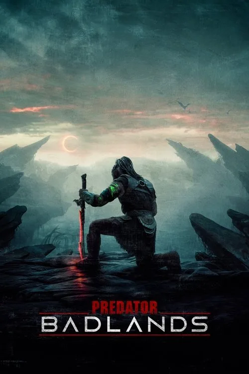 Official theatrical poster for Predator: Badlands (2025)