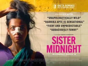 Official theatrical poster for Sister Midnight (2024)