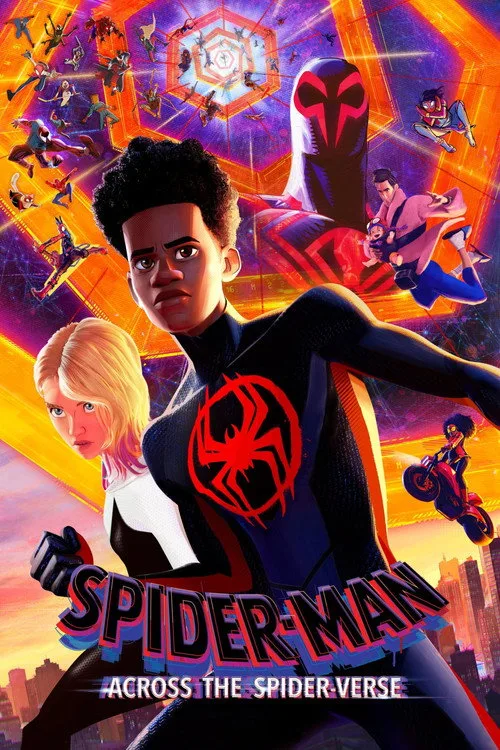Official theatrical poster for Spider-Man: Across the Spider-Verse (2023)