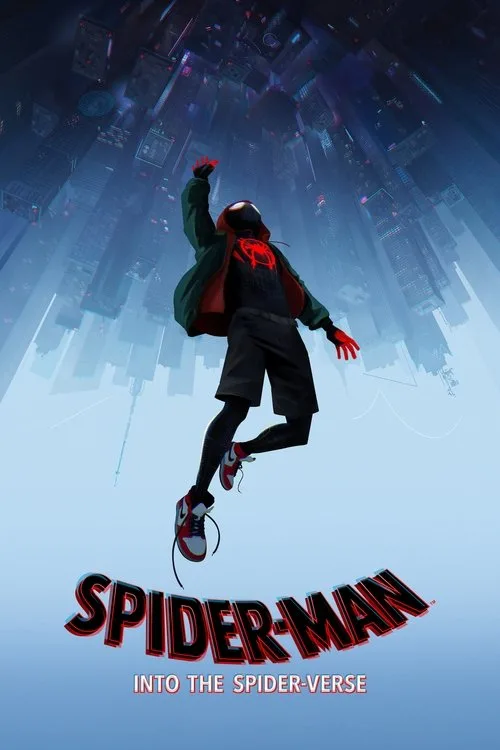 Official theatrical poster for Spider-Man: Into the Spider-Verse (2018)