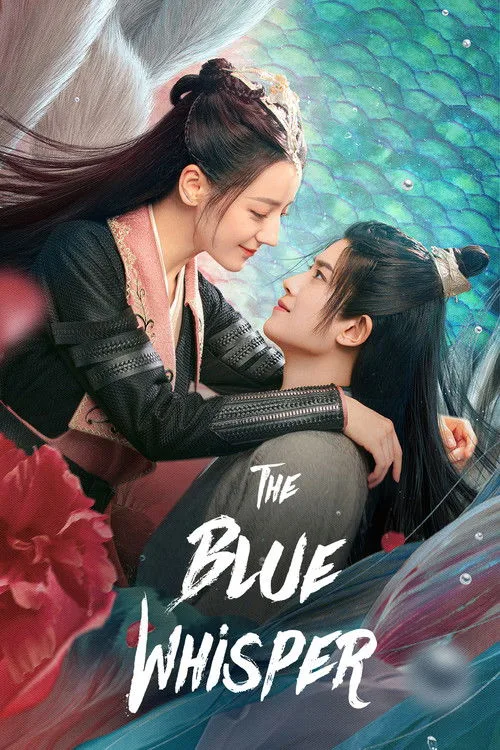 Official theatrical poster for The Blue Whisper (2022)