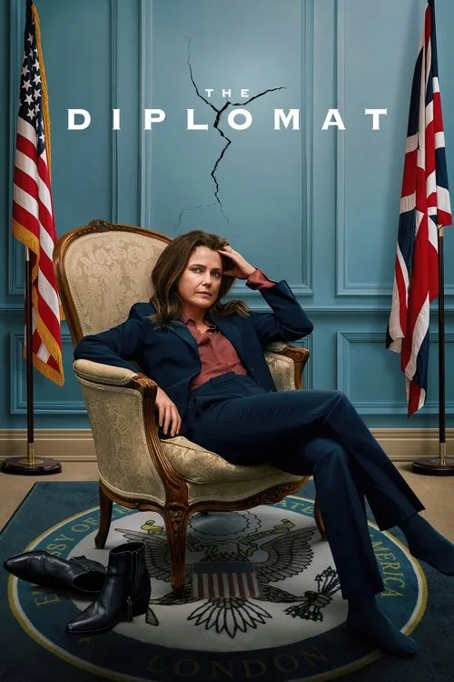 Official theatrical poster for The Diplomat (2023)