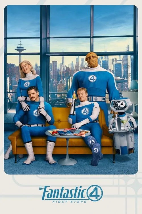 Poster for The Fantastic Four: First Steps
