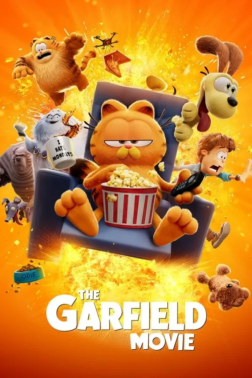Official theatrical poster for The Garfield Movie (2024)