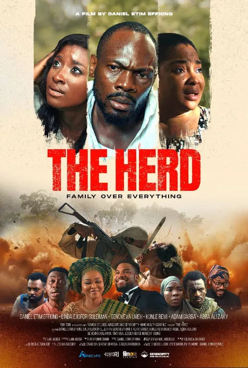 Official theatrical poster for The Herd (2025)