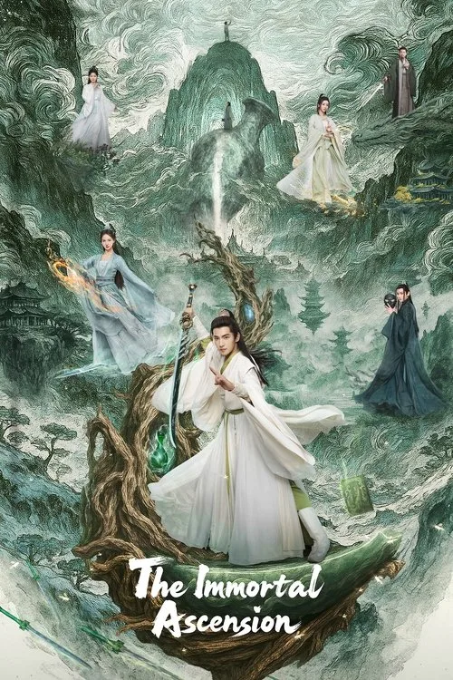 Official theatrical poster for The Immortal Ascension (2025)