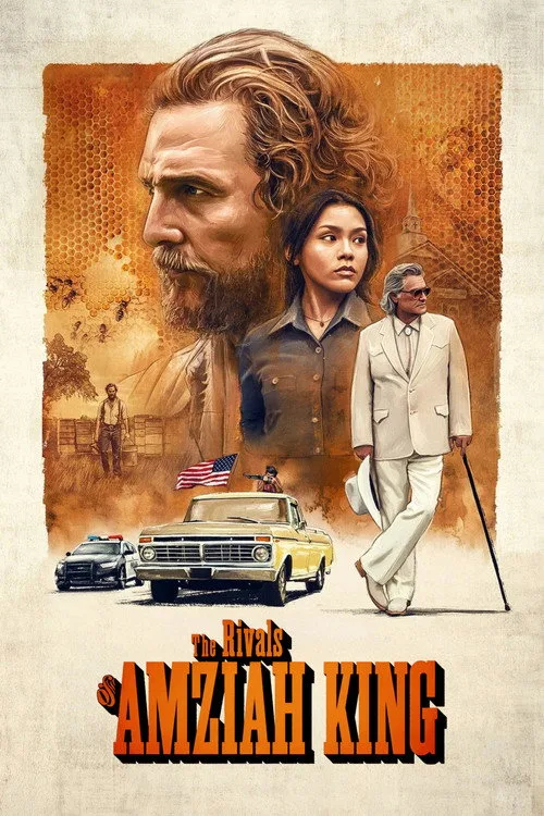 Official theatrical poster for The Rivals of Amziah King (2026)