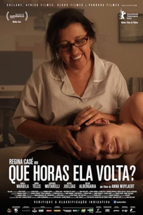 Official theatrical poster for The Second Mother (2015)