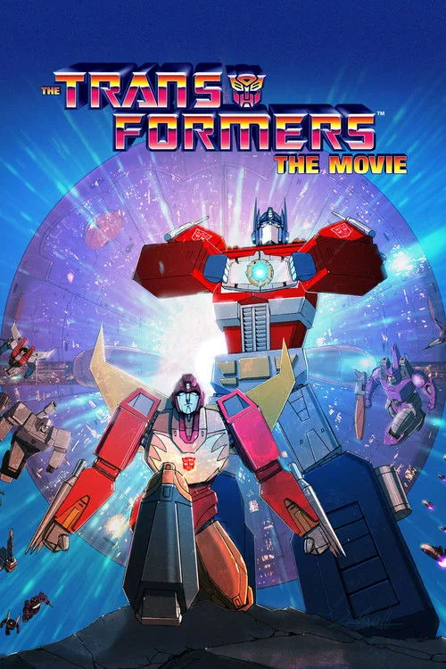Official theatrical poster for The Transformers: The Movie (1986)