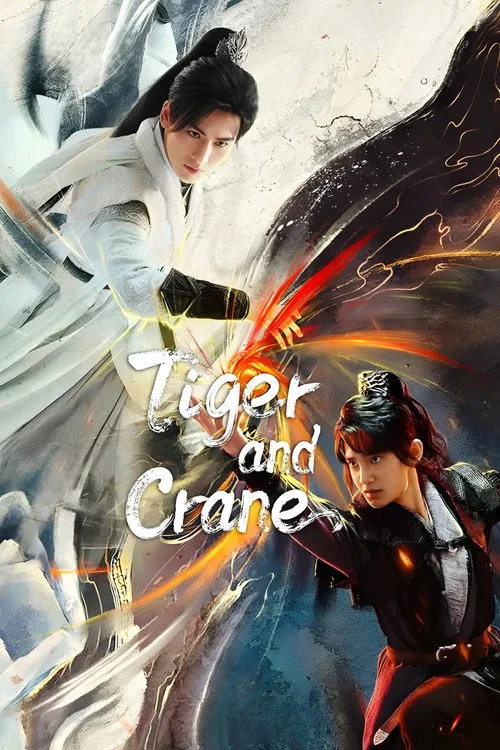 Official theatrical poster for Tiger and Crane (2023)