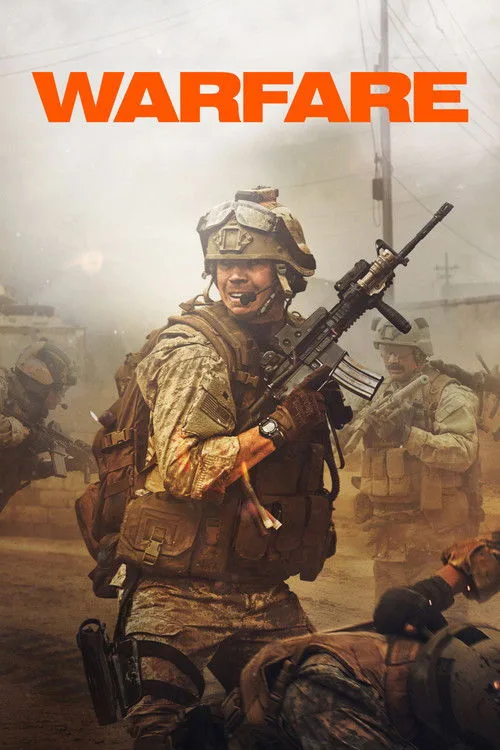 Official theatrical poster for Warfare (2025)