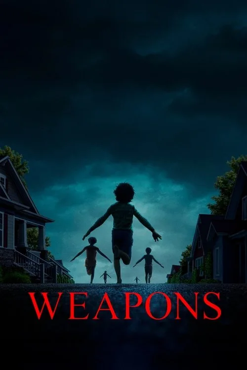 Official theatrical poster for Weapons (2025)